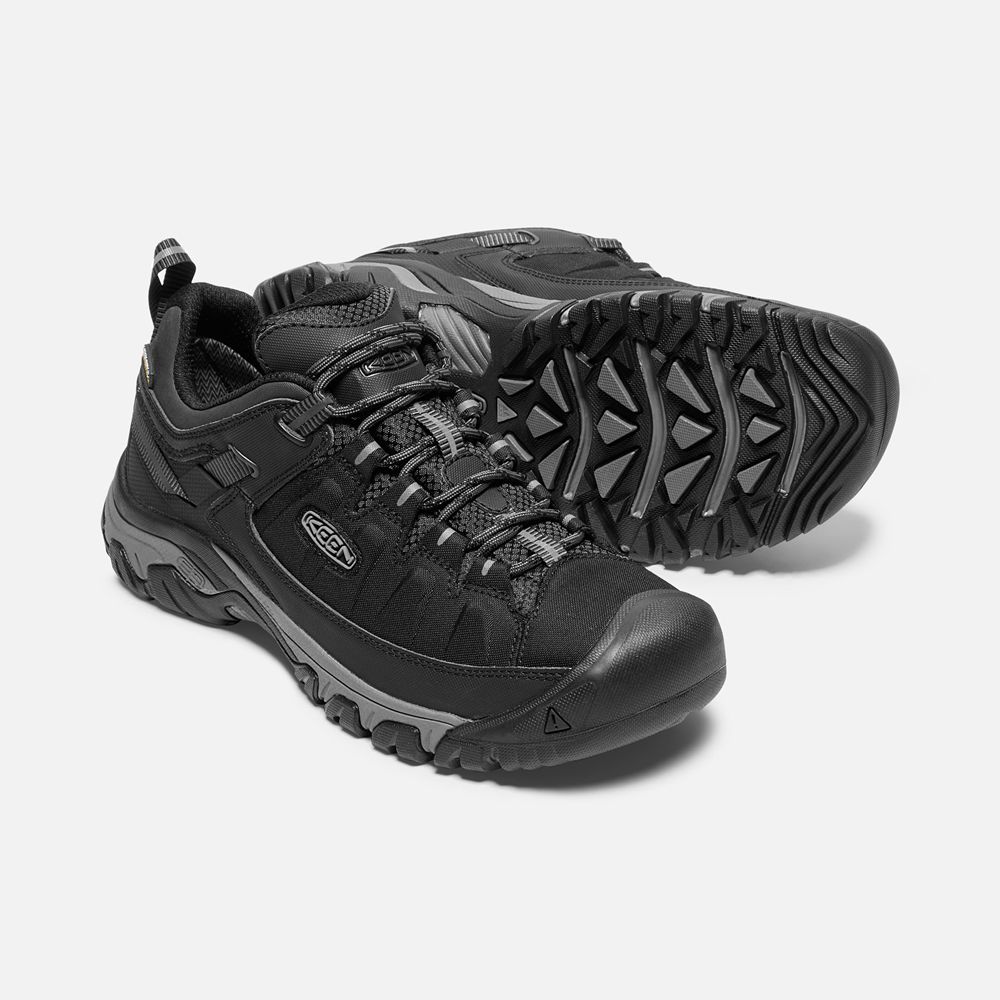 Keen Outdoor Ayakkabı Erkek Siyah - Targhee Exp Waterproof - Türkiye XJAZ78542